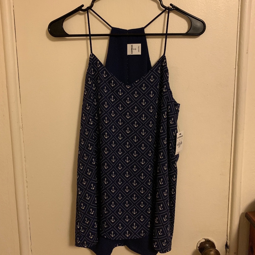Brand New Express Anchor Tank Top